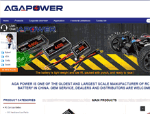 Tablet Screenshot of aga-power.net